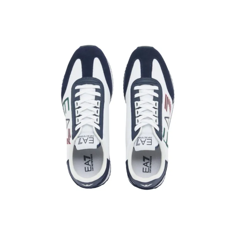 Buty sportowe męskie EA7 Emporio Armani Black and White Vintage White Sky Captain