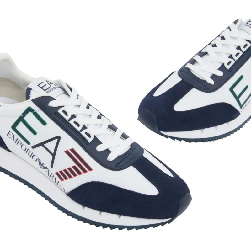 Buty sportowe męskie EA7 Emporio Armani Black and White Vintage White Sky Captain