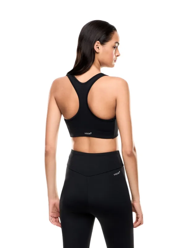 Biustonosz treningowy EA7 Emporio Armani VIGOR7 Black