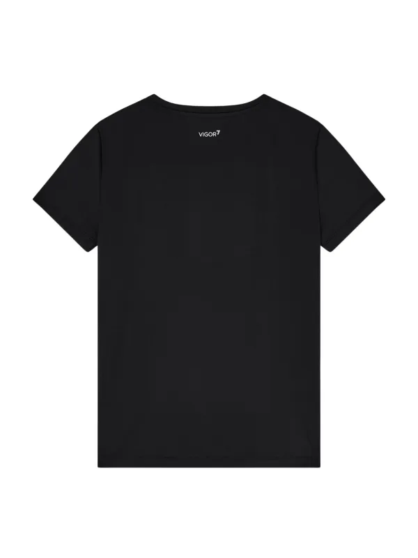 Koszulka sportowa damska EA7 Emporio Armani VIGOR7 Black