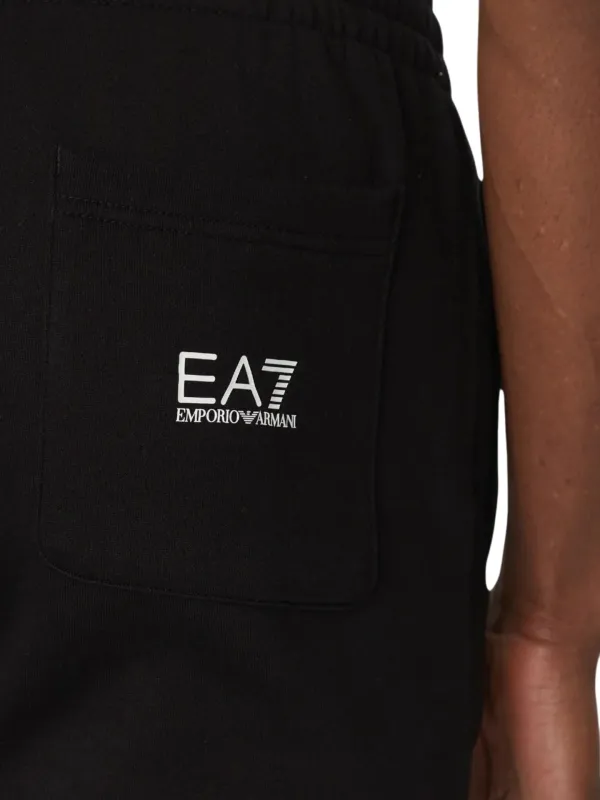 Spodnie dresowe męskie EA7 Emporio Armani Train Logo Black