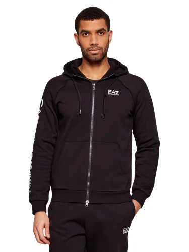 Bluza męska EA7 Emporio Armani Train Logo Series Black