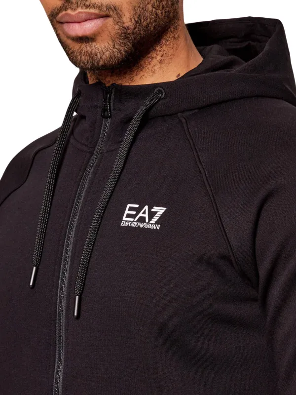 Bluza męska EA7 Emporio Armani Train Logo Series Black