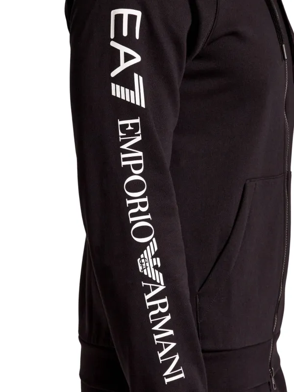 Bluza męska EA7 Emporio Armani Train Logo Series Black