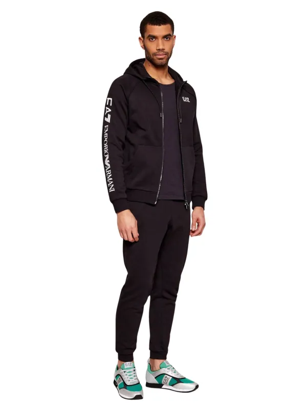 Bluza męska EA7 Emporio Armani Train Logo Series Black