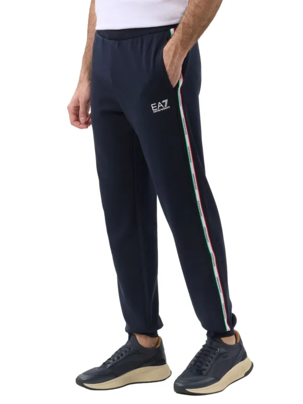 Komplet dresowy męski EA7 Emporio Armani Italian Blue