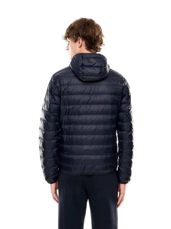 Kurtka puchowa męska EA7 Emporio Armani Core Identity Blue