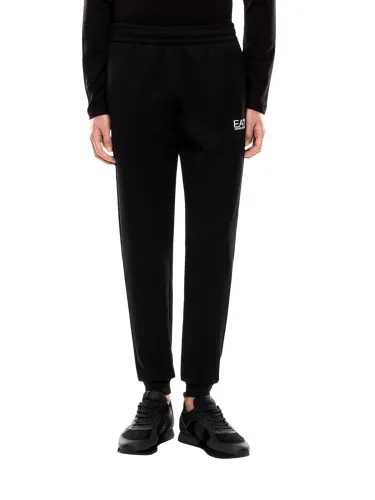 Spodnie dresowe męskie EA7 Emporio Armani Core Identity Black
