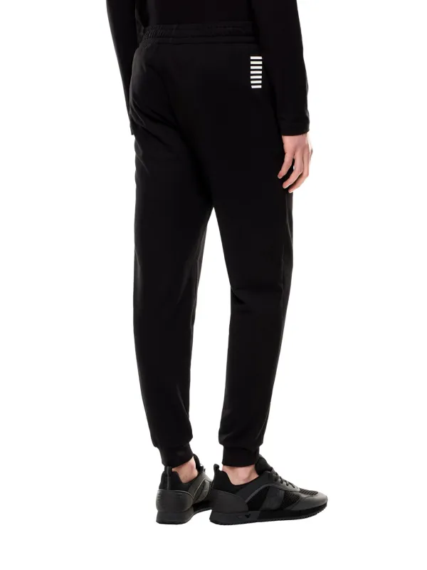 Spodnie dresowe męskie EA7 Emporio Armani Core Identity Black