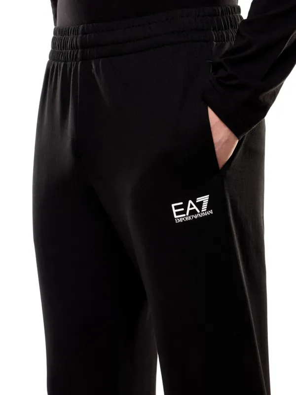 Spodnie dresowe męskie EA7 Emporio Armani Core Identity Black
