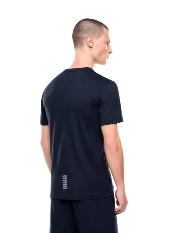 Koszulka męska EA7 Emporio Armani Core Identity Blue