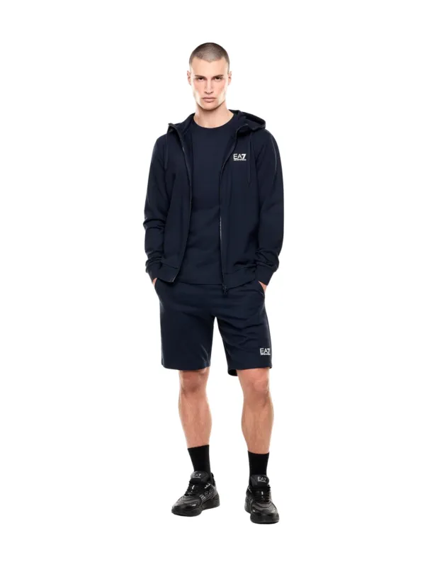 Koszulka męska EA7 Emporio Armani Core Identity Blue