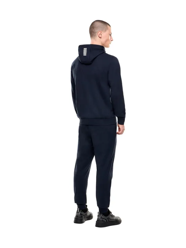 Komplet dresowy męski EA7 Emporio Armani Core Identity Blue