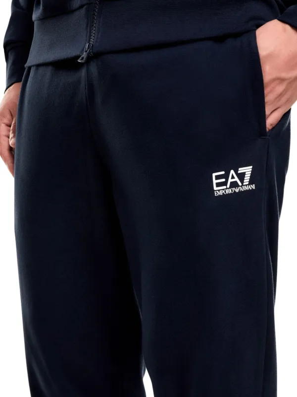 Komplet dresowy męski EA7 Emporio Armani Core Identity Blue