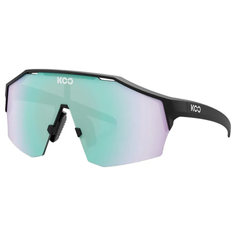 Okulary Koo Alibi Black Matt / Photochromic Green Mirror