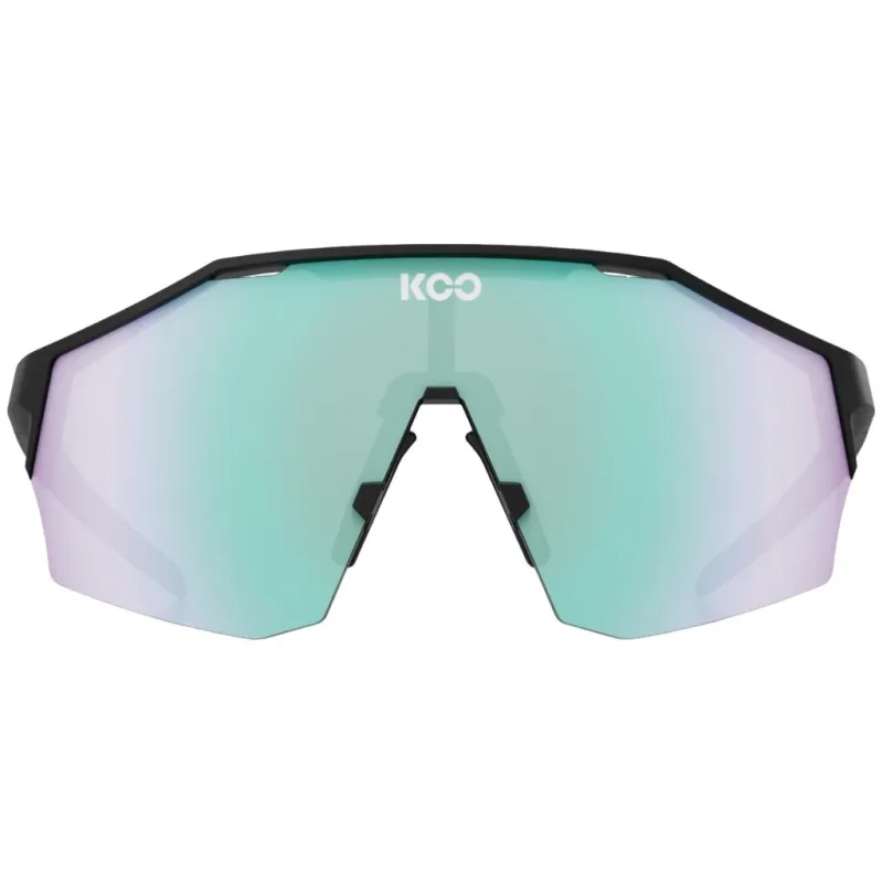 Okulary Koo Alibi Black Matt / Photochromic Green Mirror