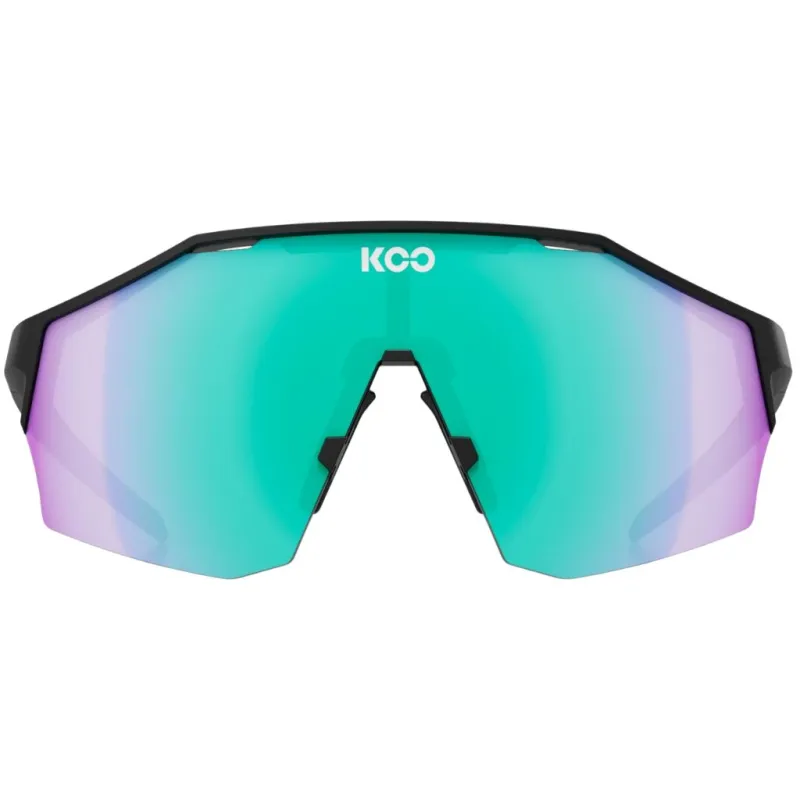 Okulary Koo Alibi Black Matt / Photochromic Green Mirror