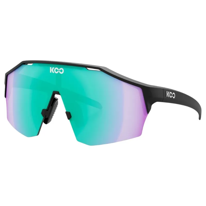 Okulary Koo Alibi Black Matt / Photochromic Green Mirror