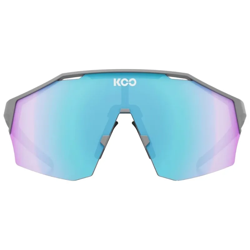 Okulary Koo Alibi Grey Matt / Turquoise Mirror