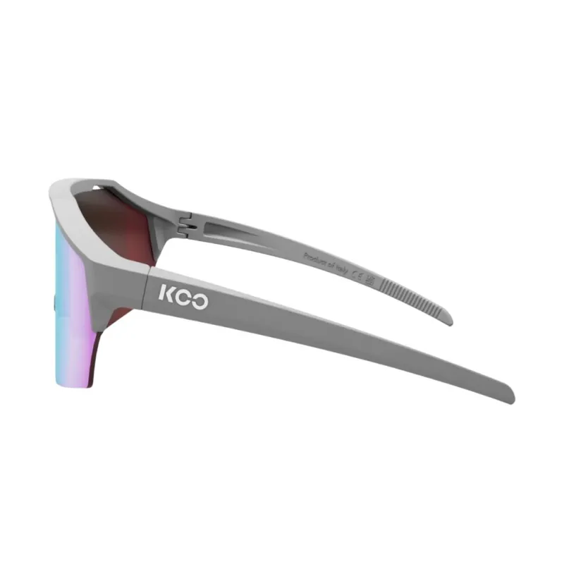 Okulary Koo Alibi Grey Matt / Turquoise Mirror