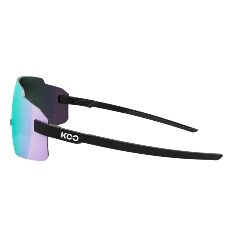 Okulary Koo Supernova Black Matt / Green Mirror