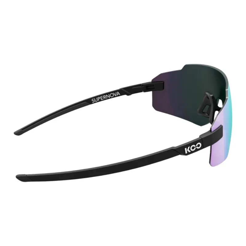 Okulary Koo Supernova Black Matt / Green Mirror
