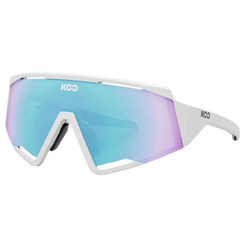 Okulary Koo Spectro White / Photochromic Turquoise Mirror