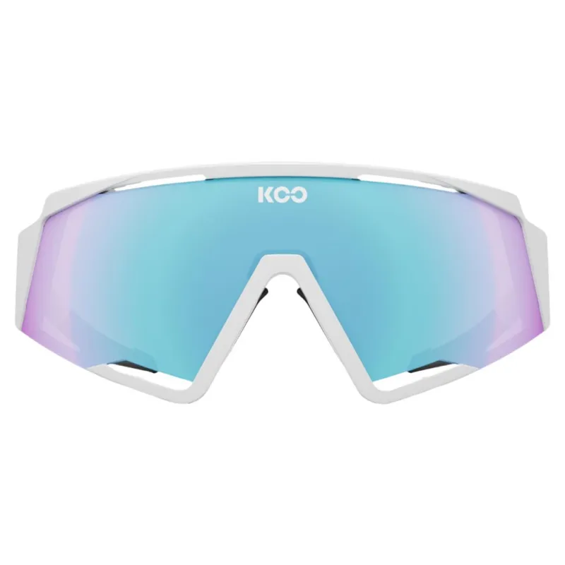 Okulary Koo Spectro White / Photochromic Turquoise Mirror