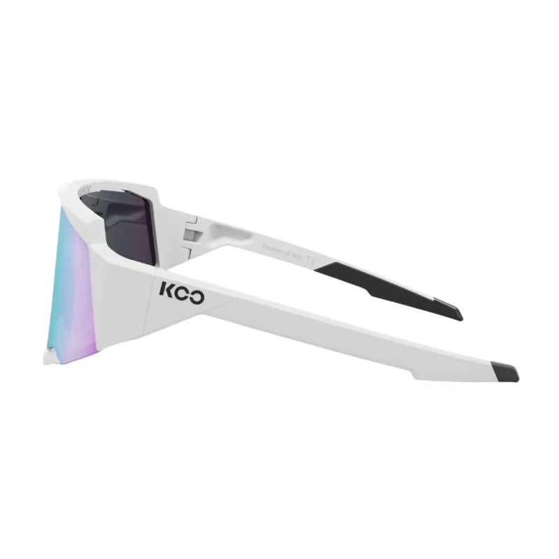 Okulary Koo Spectro White / Photochromic Turquoise Mirror