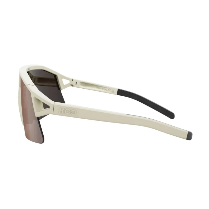 Okulary Koo Hype Almond White Matt / Brown