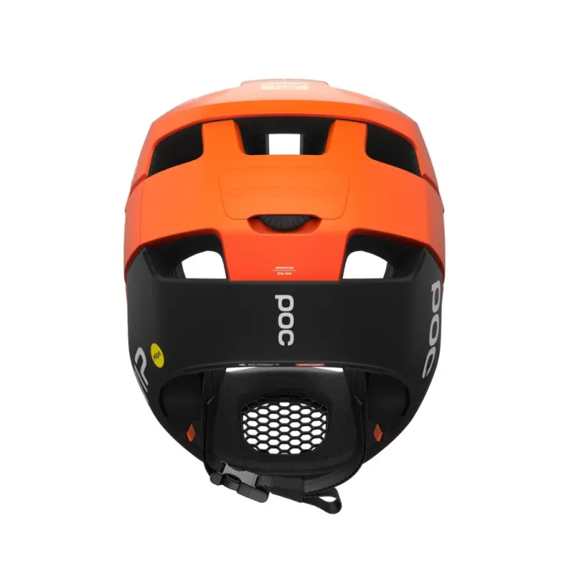 Kask rowerowy POC Otocon Race Mips - Fluo. Orange Avip/Ur. Black Matt