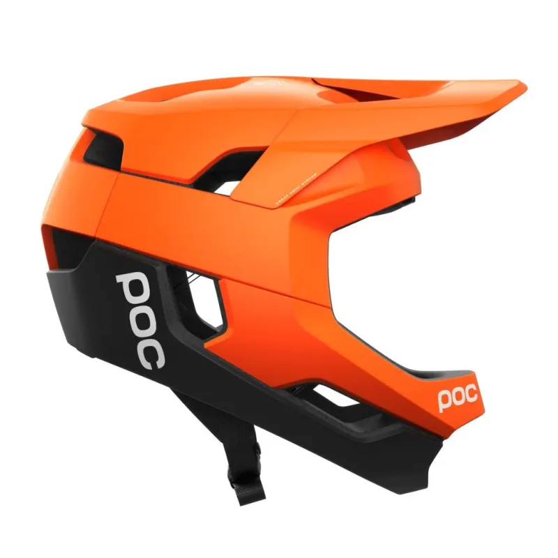 Kask rowerowy POC Otocon Race Mips - Fluo. Orange Avip/Ur. Black Matt