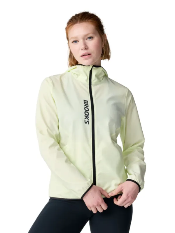 Kurtka damska Brooks Canopy Jacket jasnożółta