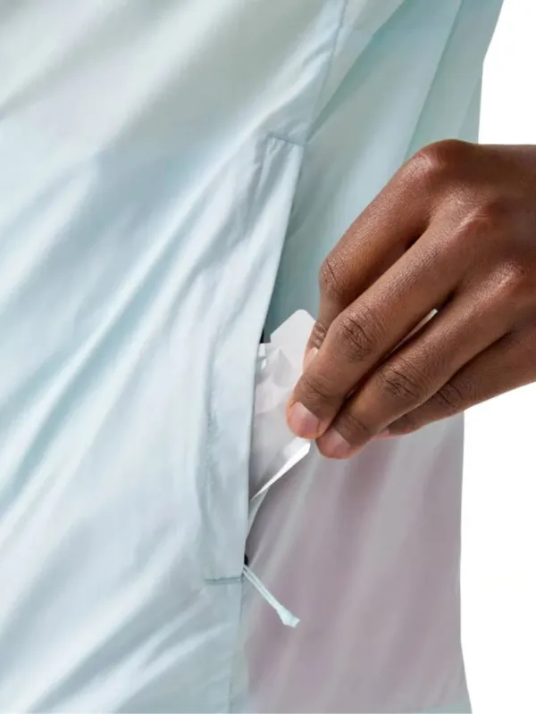 Kurtka męska Brooks Canopy Jacket Packable jasnoniebieska