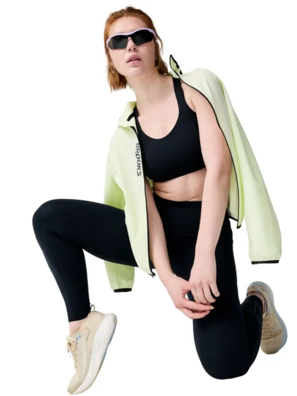 Legginsy damskie Brooks Chaser 7/8 Tight czarne