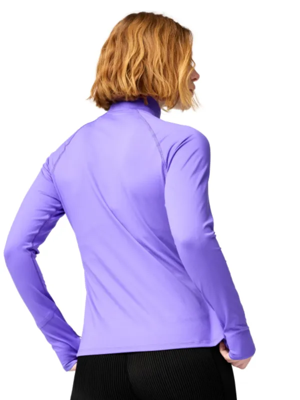 Bluza damska Brooks Dash 1/2 Zip 3.0 fioletowa