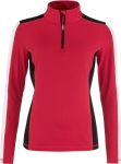 BLUZA HEAD ASTER MIDLAYER WOMEN RED/WHITE