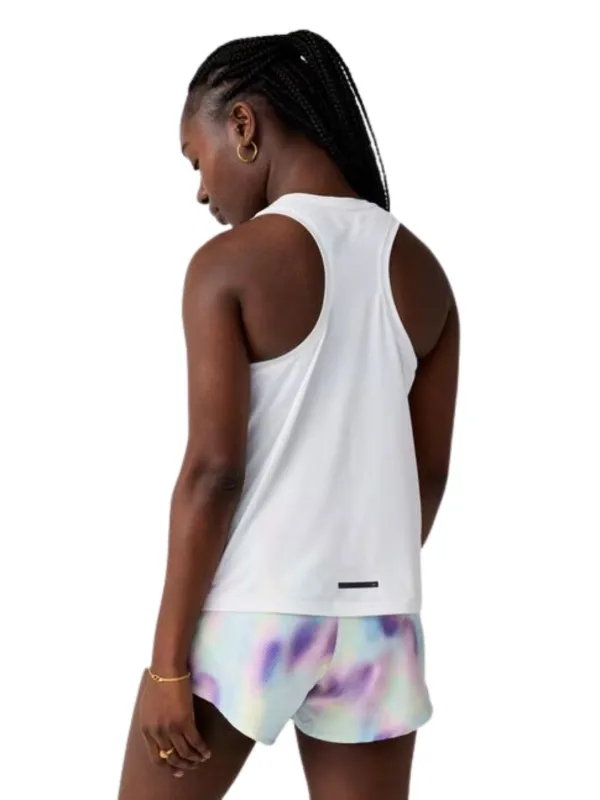 Spodenki damskie Brooks Dash Short Printed grafitowo-zielone