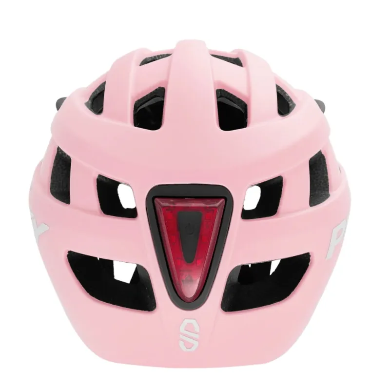 Kask rowerowy PUKY retro rose