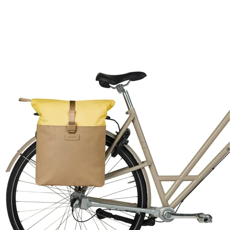 Torba Basil Vive Bicycle Shopper Mik Hooks 15-20L sand/yellow