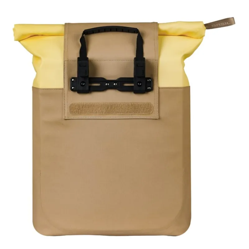 Torba Basil Vive Bicycle Shopper Mik Hooks 15-20L sand/yellow