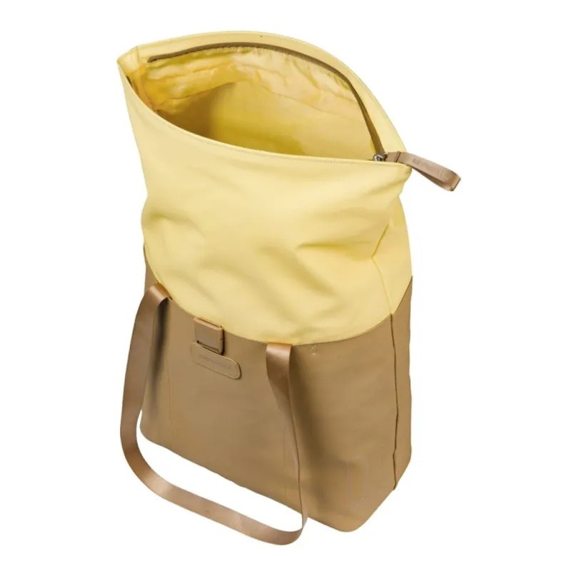 Torba Basil Vive Bicycle Shopper Mik Hooks 15-20L sand/yellow