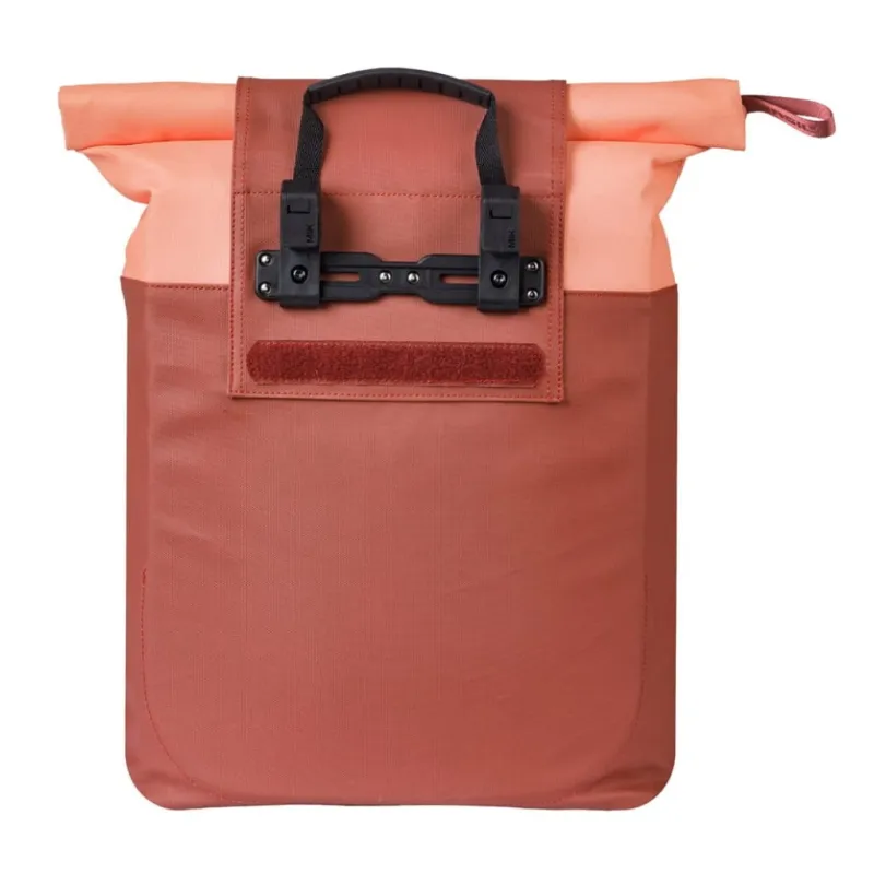 Torba Basil Vive Bicycle Shopper Mik Hooks 15-20L burgundy/pink