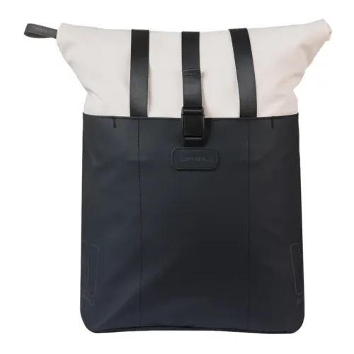 Torba Basil Vive Bicycle Shopper Mik Hooks 15-20L white/black