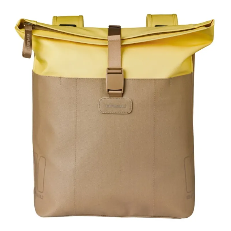 Sakwa podwójna Basil Vive Double Pannier Bag 28-35L sand/yellow