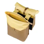 Sakwa podwójna Basil Vive Double Pannier Bag 28-35L sand/yellow