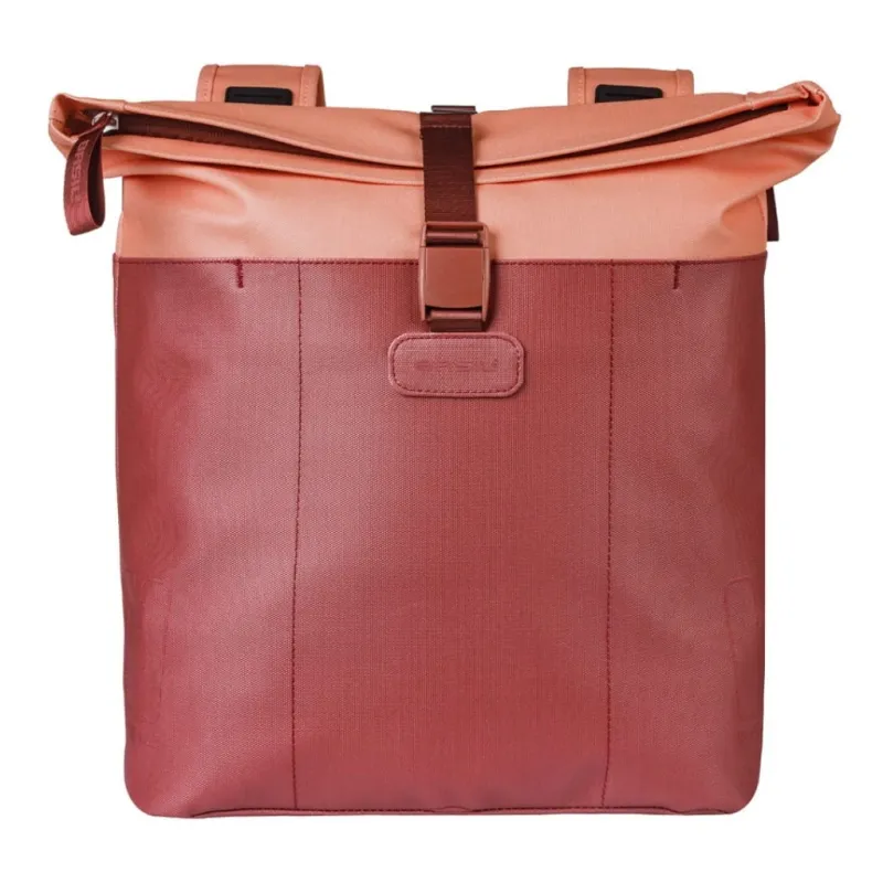Sakwa podwójna Basil Vive Double Pannier Bag 28-35L burgundy/pink