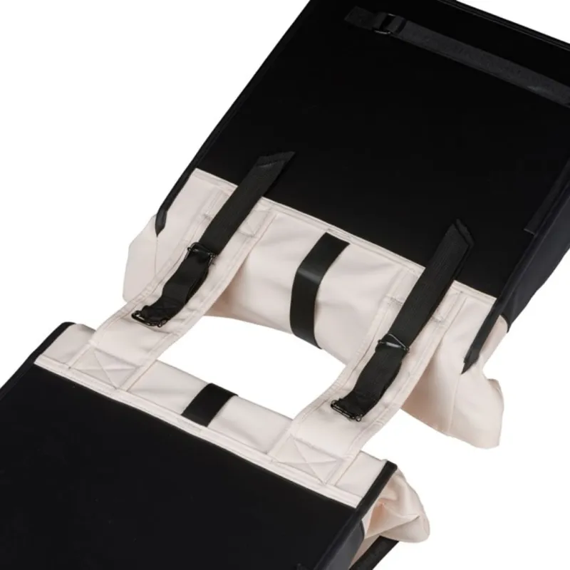 Sakwa podwójna Basil Vive Double Pannier Bag 28-35L white/black