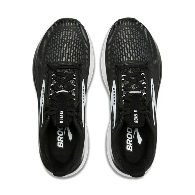 Buty do biegania męskie Brooks Revel 8 czarno-szare