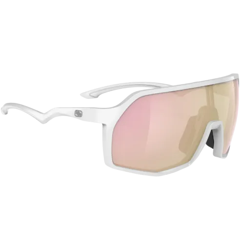 Okulary rowerowe Rudy Project Thunder White Gloss Multilaser Rose Gold